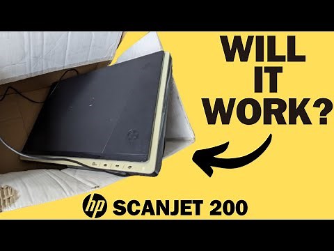How To Install HP Scanjet 200 on Windows Computer - Will It Work?
