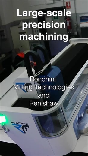 Renishaw on Instagram: "Ronchini Milling Technologies of Italy is known for its innovation in CNC milling machines. They partnered with Renishaw to elevate the performance of large-format machining and robotic milling through the use of advanced metrology systems including: 🚀 FORTiS™ enclosed linear encoders 🚀 RESOLUTE™ optical absolute encoders 🚀 ADTa-100 diagnostic tool 🚀 RCS P-series robot probing system 🚀 QC20 ballbar The results? 💫 Enhanced precision 💫 Rapid setups 💫 Minimal product