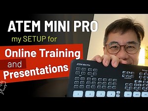 ATEM MINI PRO Setup - How I set it up for training and presentations