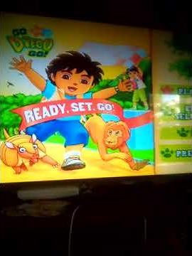 Go Diego go ready set go! DVD menu