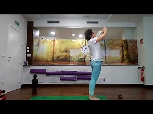 Yoga Euskeraz, eguzkiari agurra