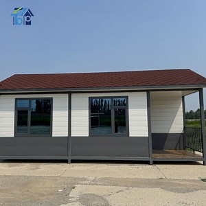 [Hot Item] Steel Frame Building Prefab House Expandable Shipping Container House