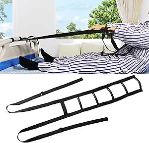Bed Rail for Elder - Bed Ladder Assist - Pull Up Assist Device with Handle Strap - Rope Ladder Caddie Helper - Sitting, Sit Up Hoist for Elderly, Senior, Injury Recovery Patient, Pregnant, Handicap