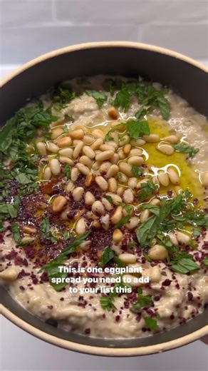 Smoky Eggplant Dip Recipe | Easy Mutabal with Tahini