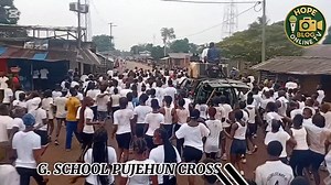G. School get crowd ooh doing dem cross country but make dem 4get say St. Paul's, HRSS n Massam School join dem ooh 4 make d cross country comot fyn Tenki to d school administration 😃😃😄😄😄 | Hope Blog Online TV