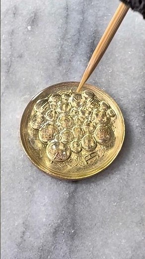 サンポールだけで10円玉ピカピカ!?Only Sanpol to polish a 10 yen coin #restoration #satisfying #らいくり