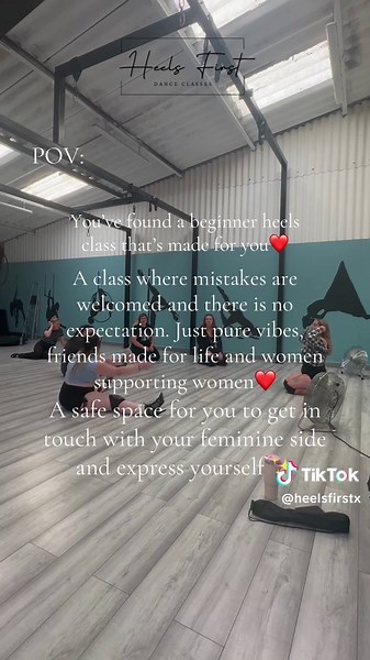 A beginner heels class that is made for you! Never danced before? Girl, I got you! From learning to walk and balance in heels to learning routines and how to express yourself through dance. You will leave feeling sexy and unstoppable and also empowered. Dancing with like minded women and making friends for life ❤️ start that new hobby and join us every Tuesday ✨✨💃🏻💃🏻 #heelsdance #danc #dancechallenge #dancing #fyp