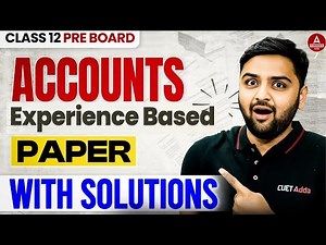 Class 12 Accounts Sample Paper with Solutions for Board Exam 2026