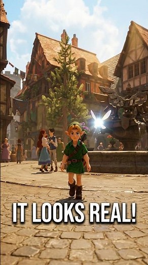 The Legend of Zelda: Ocarina of Time Remake LOOKS GREAT! (with commentary)