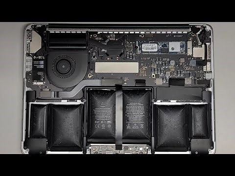 13" inch Early 2015 MacBook Pro A1502 Disassembly Battery Spicy Pillow Replacement Repair
