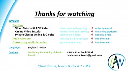 6.2 Audit test - Revenue Testing at Big4