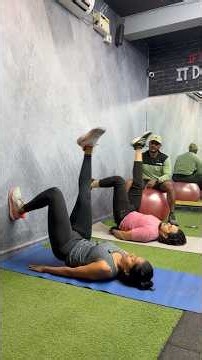 Wall Support Abs Training, different experience different muscles @biggboss @nandhini