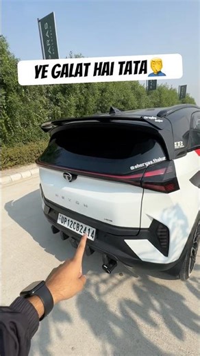 This cause damage to the engine 😱#shorts #tata #nexon