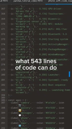 HTML CSS and JavaScript code