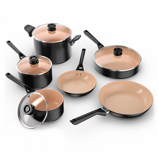 Ninja Cookware Sets | 7 - 12 Piece Cookware Sets