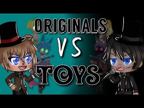 Fnaf Singing Battle • Withered vs Toys • Gacha Life
