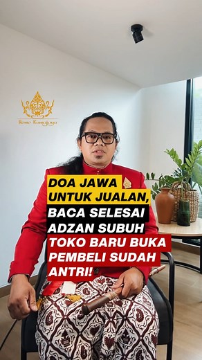 Doa Jawa untuk Dagangan Laris