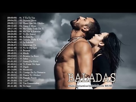 2 Hora De Música Romántica Viejitas Pero Bonitas 80 90s ❤Las Mejores Éxitos Romanticos Inolvidabl