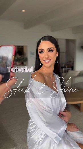 Sleek Straight Wedding Hair Tutorial with KYK Hair Care