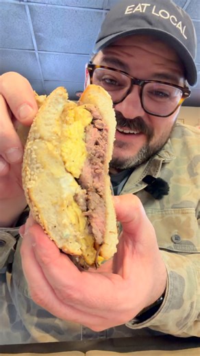 Highlighting Independent Restaurants in NY on Instagram: "Capone’s in Penfield is doing breakfast now. Like fully making their own bagels from scratch every morning. And they’re really good. They’re doing fun and funky breakfast sandwiches and even whipping up their own cream cheeses in house. Find them at 1811 Penfield road ￼"