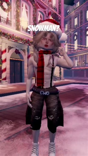 snowman or snowman #roblox #dresstoimpress #snowman