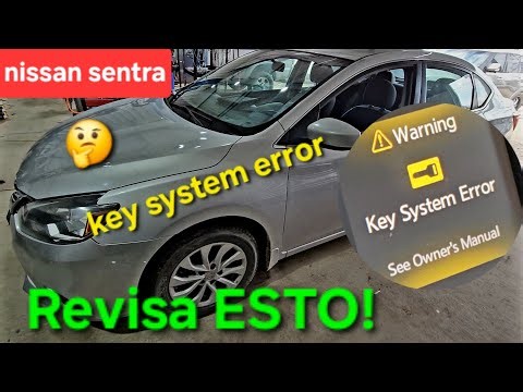 NISSAN key system error CHECK THIS!