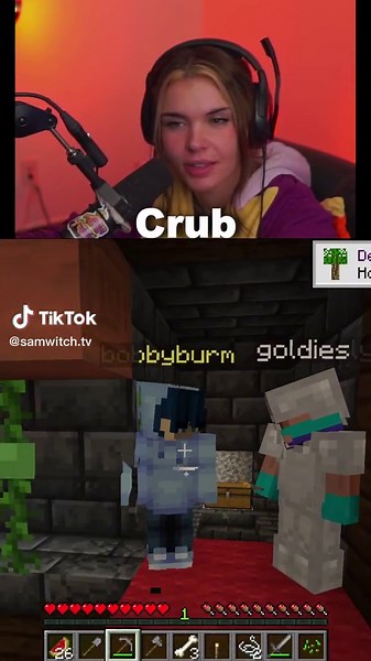 Samwitch Playing Minecraft Livestream