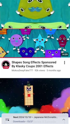 shapes song effects 2