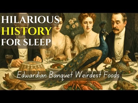 The Weirdest Foods Served at an Edwardian Banquet | History For Sleep
