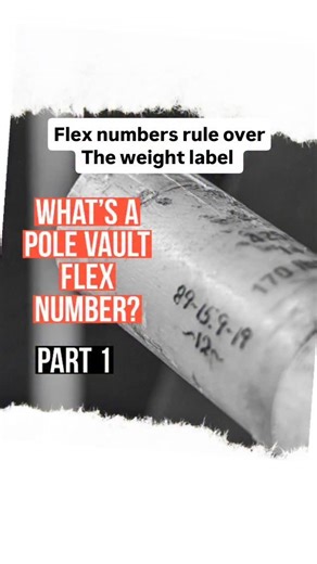 Team-Hoot Pole Vault | Want to vault higher?? It helps knowing what pole you're on and what pole to go to next. Thats where flex numbers come in! I learned about... | Instagram