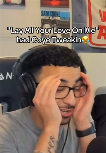 pov: you hear that one song that you haven't heard in over a decade😂 #ABBA #micoye #layallyourloveonme #reaction #80smusic (YouTube: Micoye)