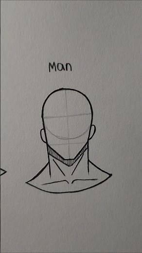 drawing boy vs. man head #design #drawing #art #tutorial #sketchbook #sketching #tutorial