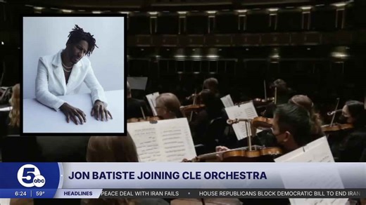 Jon Batiste joining Cleveland Orchestra for performance this summer