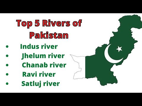 Pakistan's five rivers| Total rivers of Pakistan| in English