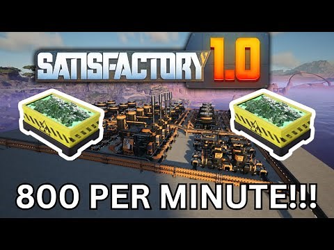 Getting Rid Of Nuclear Waste In Satisfactory 1.0