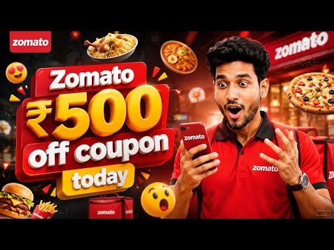 🚀 Zomato Offers Today 🍕 | Working Zomato Coupon Code & Big Food Discounts 💥🎁
