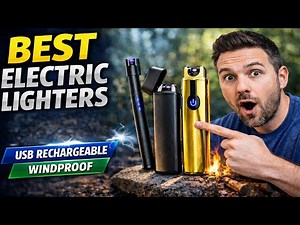 Best Electric Lighters for 2026 (USB Rechargeable + Windproof Picks)