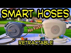 Retractable Hose Reel Install | 82 ft. Hoselink |100 ft. Giraffe Tools| Review and Install
