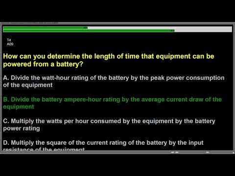 Ham Radio Technician license exam SUBELEMENT T4 AMATEUR RADIO PRACTICES Station setup #ham