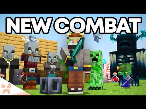 THE NEW MINECRAFT COMBAT UPDATE IS SECRETLY HERE?!