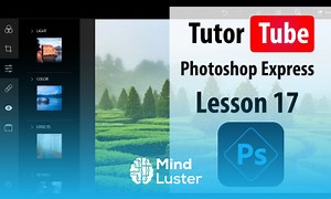 Mind Luster - Learn Adobe Photoshop Express Lesson 17 Share