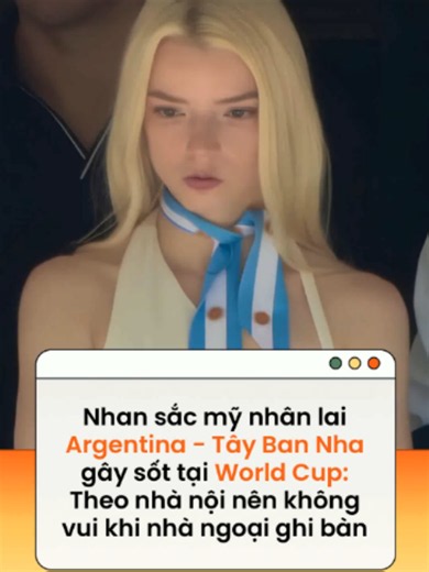 Anya Taylor-Joy gây sốt trên khán đài Chung kết World Cup với loạt biểu cảm thất thần khi chứng kiến Argentina rớt đài Theo Thanh niên Việt #anyataylorjoy #news #amm #FCGT