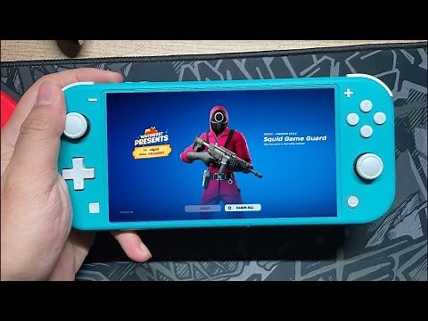 CE SKIN EST GRATUIT POUR TOUT LES JOUEURS NINTENDO SWITCH sur FORTNITE! (SQUID GAME)