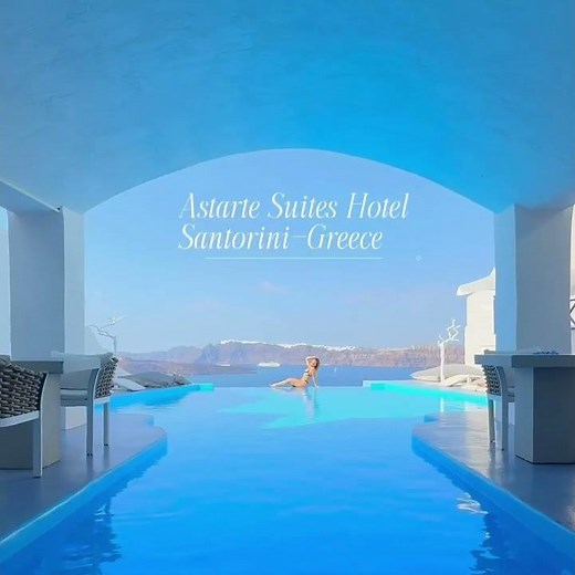 Discover luxury and romance in Santorini - Astarte Suites Hotel #santorini #travel #calderaview