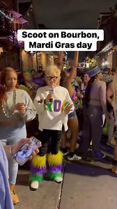 Scoot with the Mardi Gras evening report from Bourbon Street | WWL Radio