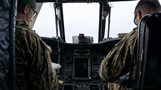 Inside a US Army helicopter extraction mission