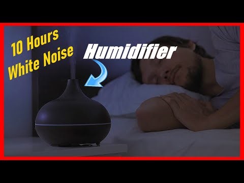 Relaxing Humidifier Fan Sound for Sleep or Relax, White Noise feat Black Screen, 10 Hours Long