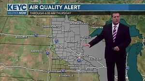 2.5K views · 22 reactions | ⚠️ AIR QUALITY ALERT now through 6:00 AM Thursday for most of Minnesota including the Mankato area. This is for sensitive groups due to smoke from wildfires. Hot with highs in the 90's later this week and weekend! - Chief Meteorologist Mark Tarello | KEYC News Now | Facebook