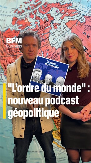 BFM Business | "L'ordre du monde" : le nouveau podcast géopolitique de BFM Business 🎧🌍 Du Venezuela à l'Iran en passant par l'Ukraine et la Maison... | Instagram