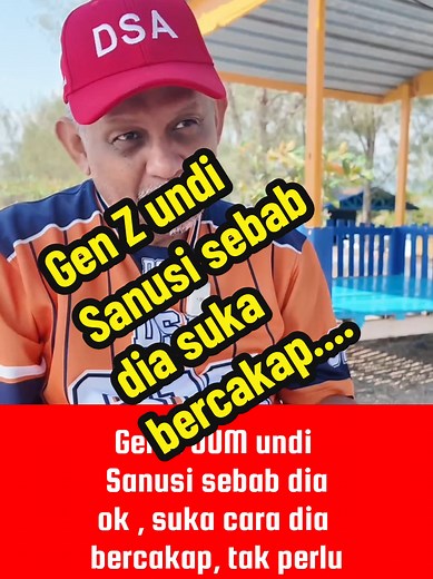 Gen Z Undi Sanusi Sebab Suka Cara Dia Bercakap
